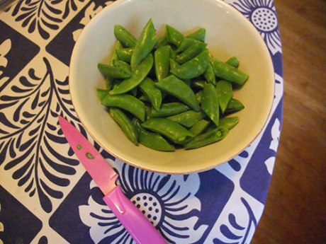 peas in a bowl